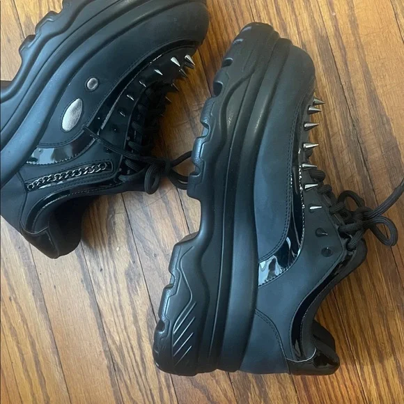 koi footwear BANE OF EXILE PLATFORM TRAINERS UK5 US7 - Picture 6 of 8